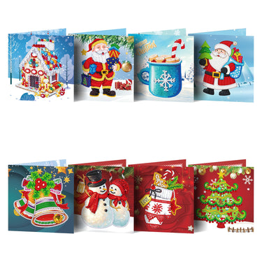 Kerstkaarten 8 Stuks